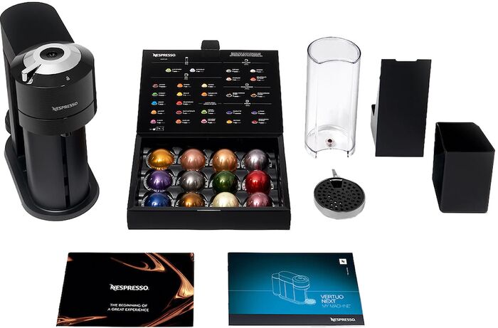 Nespresso Vertuo Next hylkjavél - Svört