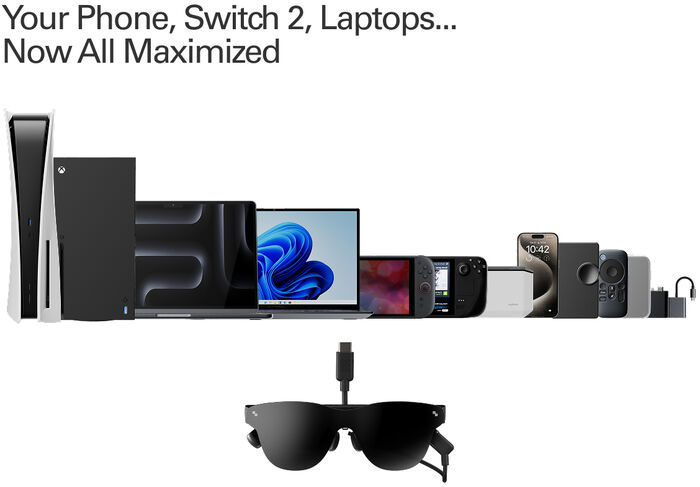 TCL RayNeo Air 4 Pro XR gleraugu