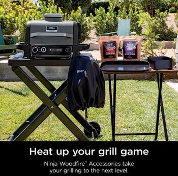 Ninja yfirbreiðsla f. Ninja Woodfire grill 