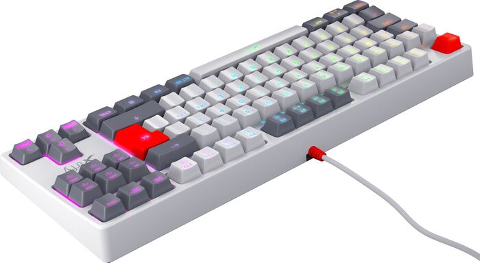Xtrfy K4 RGB tenkeyless leikjalyklaborð - Retro