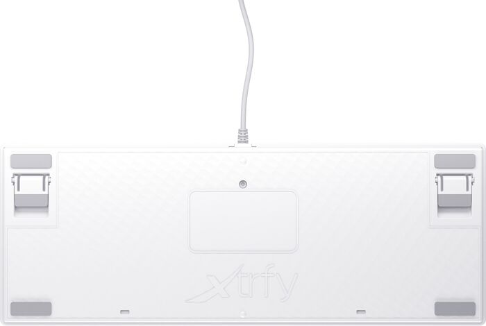 Xtrfy K4 RGB tenkeyless leikjalyklaborð - Hvítt