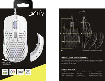 Xtrfy M42 leikjamús - Hvít