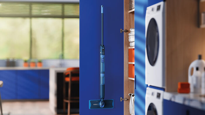 Philips OneUp skúringarmoppa - Blá