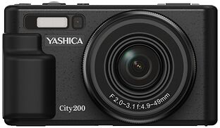 YASHICA City 200 stafræn myndavél - Svört