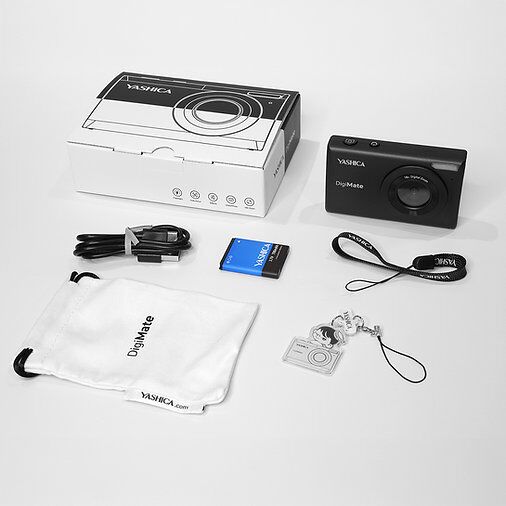 Product image not available for YASHICA DigiMate stafræn myndavél - Svört