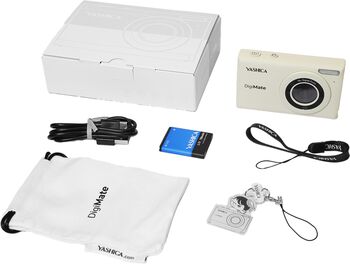 YASHICA DigiMate stafræn myndavél - Hvít 