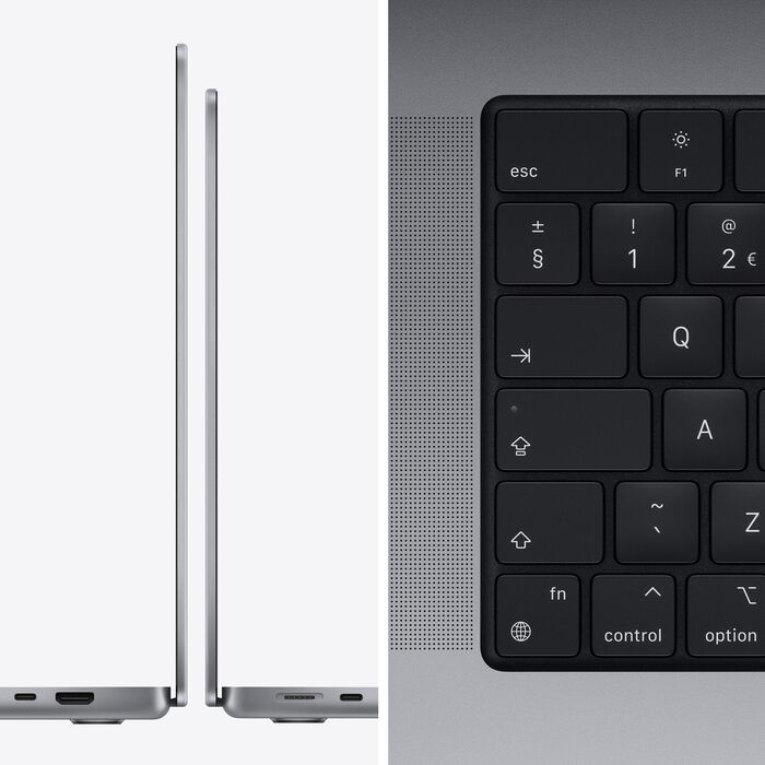 Apple MacBook Pro 14" (2021) M1 Pro 16/512 GB fartölva - Space Grey