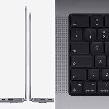Apple MacBook Pro 14" (2021) M1 Pro 16/512 GB  fartölva - Space Grey