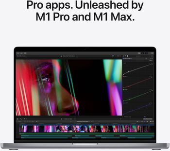 Apple MacBook Pro 14" (2021) M1 Pro 16/512 GB  fartölva - Space Grey