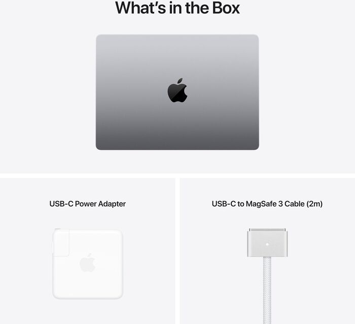 Apple MacBook Pro 14" (2021) M1 Pro 16/512 GB fartölva - Space Grey
