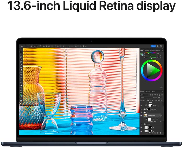 Apple MacBook Air M2 (2022) 13" 256 GB - Dökkblá