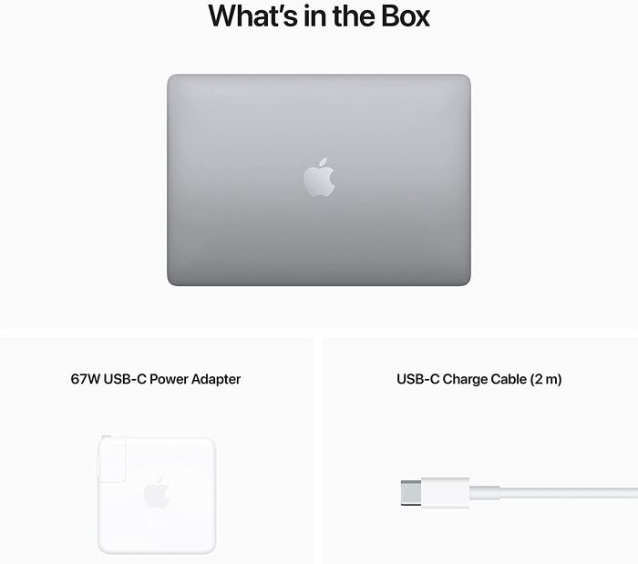 Apple MacBook Pro 13" (2022) M2/8/256 fartölva - Space Grey