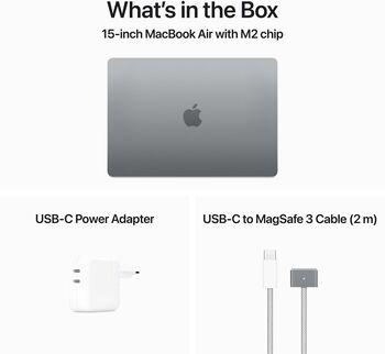 Apple MacBook Air M2 (2023) 15" 16/512 GB - Grá