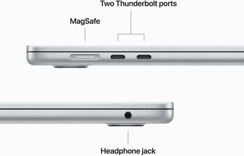Apple MacBook Air M2 (2023) 15" 256 GB - Silfur