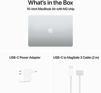 Apple MacBook Air M2 (2023) 15" 256 GB - Silfur