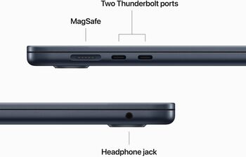 Apple MacBook Air M2 (2023) 15" 8/256 GB - Dökkblá