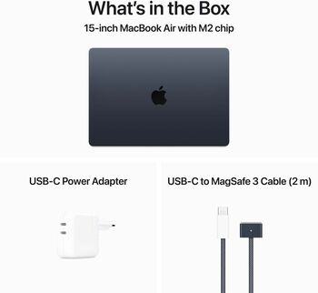 Apple MacBook Air M2 (2023) 15" 8/256 GB - Dökkblá