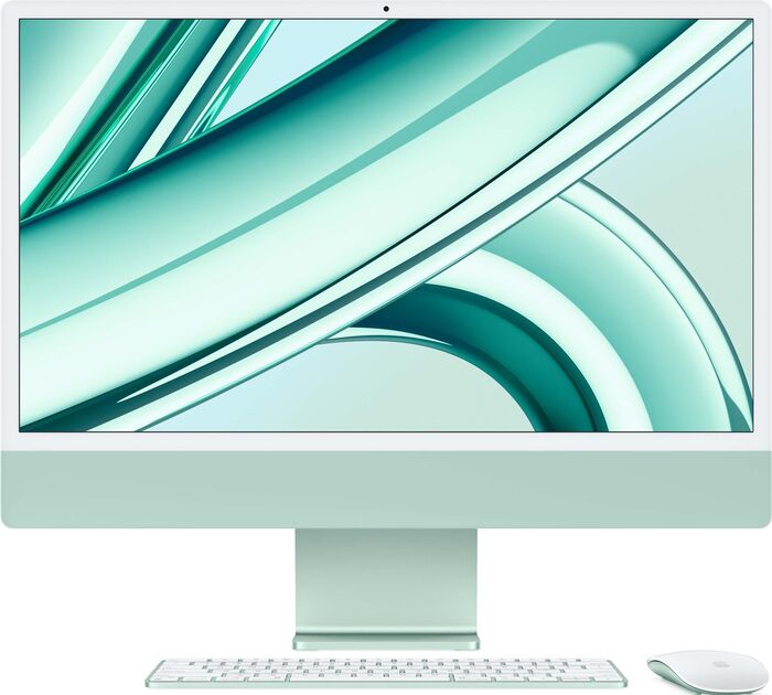 Apple iMac (2023) 8/256 24" borðtölva - Græn
