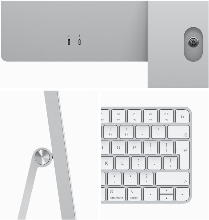 Apple iMac (2023) 8/512 24" borðtölva - Silfur