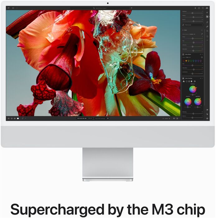 Apple iMac (2023) 8/512 24" borðtölva - Silfur