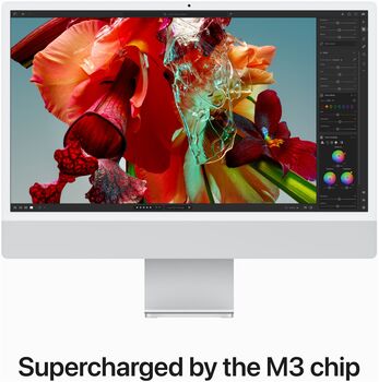 Apple iMac (2023) 8/512 24" borðtölva - Silfur