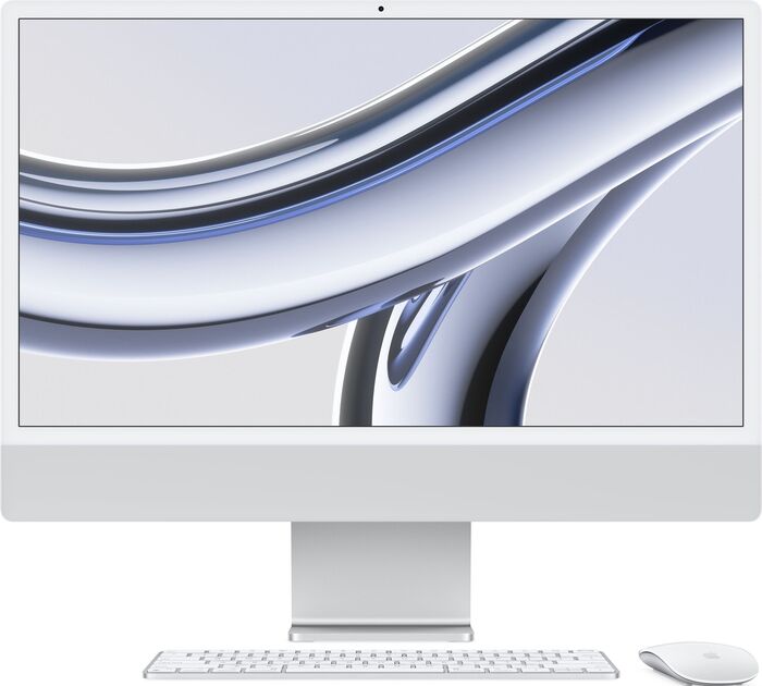 Apple iMac (2023) 8/512 24" borðtölva - Silfur
