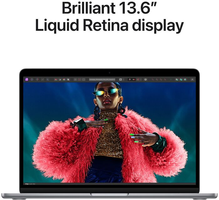 Apple MacBook Air M3 (2024) 13" 8/256 GB - Grá