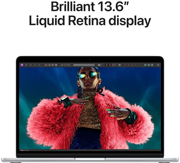 Apple MacBook Air M3 (2024) 13" 8/256 GB - Silfur
