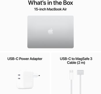 Apple MacBook Air M3 (2024) 15" 8/256 GB - Silfur