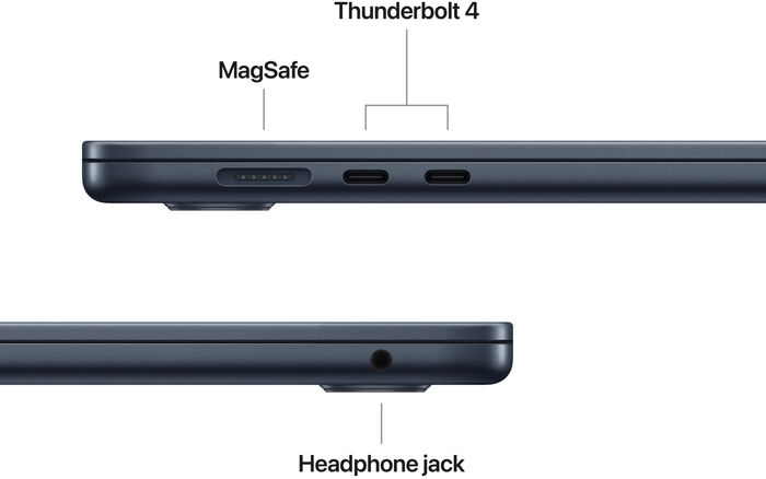 Product image not available for Apple MacBook Air M4 (2025) 15" 16/256 GB - Dökkblá
