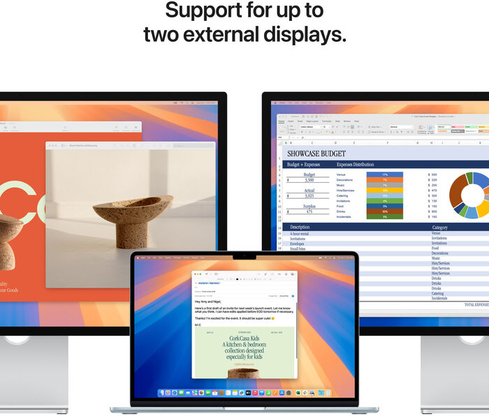 Product image not available for Apple MacBook Air M4 (2025) 15" 16/256 GB - Dökkblá