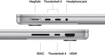 Apple MacBook Pro 14" (2024) M4/16/512 fartölva - Silfur