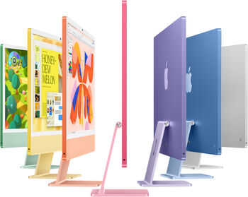 Apple iMac (2024) 16/256 24" borðtölva - Silfur