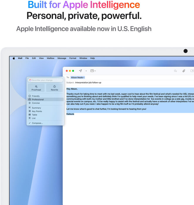 Apple iMac (2024) 16/256 24" borðtölva - Blá