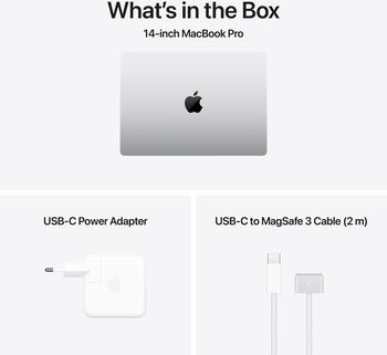 Apple MacBook Pro 14" (2024) M4Pro/24/512 fartölva - Silfur