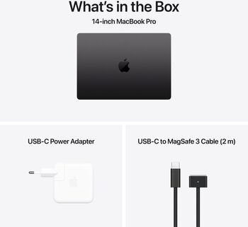 Apple MacBook Pro 14" (2024) M4Pro/24/1TB fartölva - Space Black