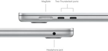 Apple MacBook Air M3 (2024) 15" 16/512GB - Silfur