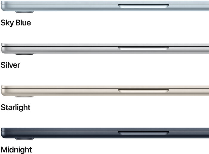 Product image not available for Apple MacBook Air M4 (2025) 13" 24/512 GB - Dökkblá