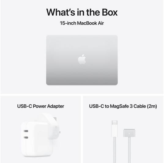 Apple MacBook Air M4 (2025) 15" 24/512 GB - Silfur