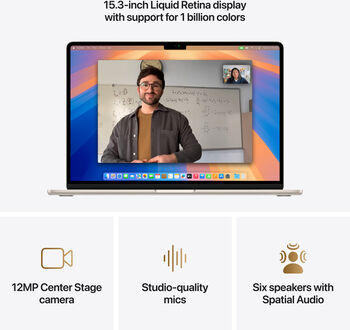 Apple Macbook Air M4 (2025) 15" 24/512 GB - Gyllt