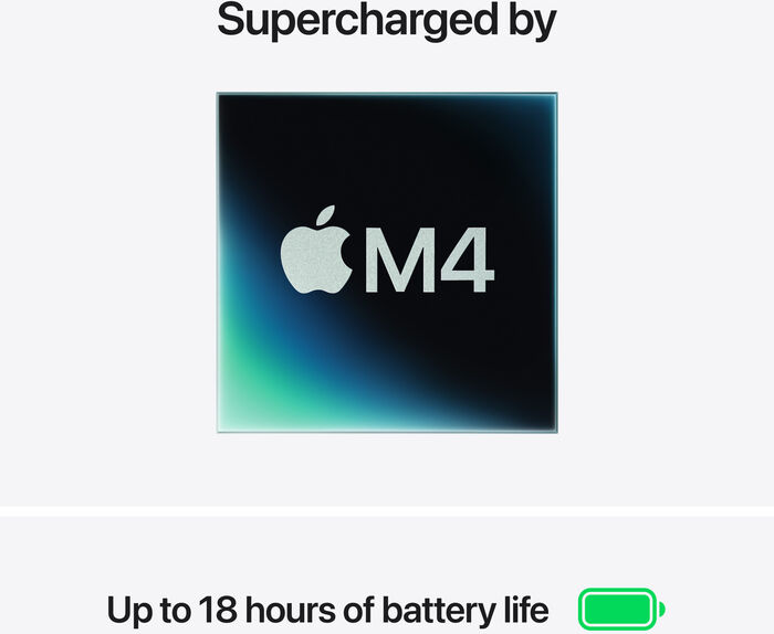 Apple MacBook Air M4 (2025) 13" 24/512 GB - Blá