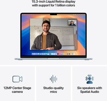 Apple MacBook Air M4 (2025) 15" 16/512 GB - Blá