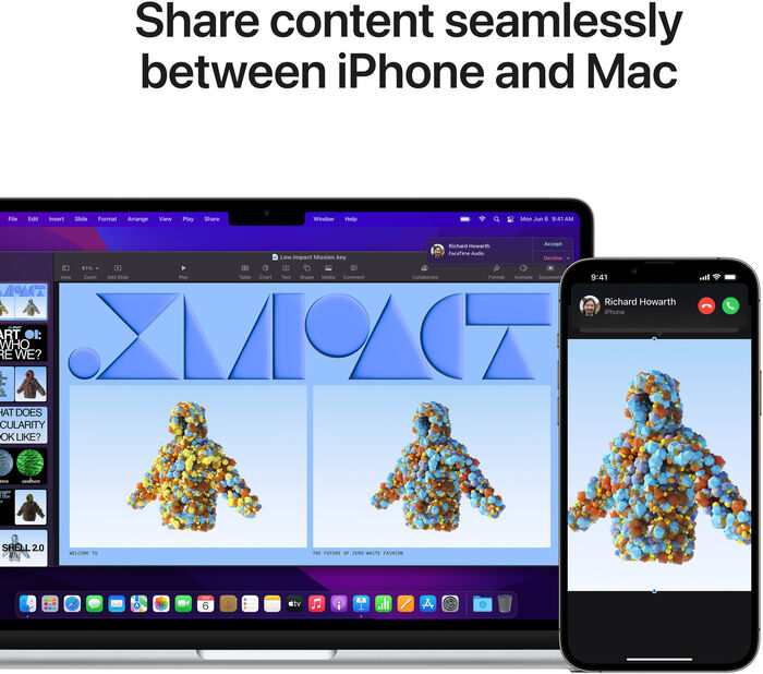 Apple MacBook Air M2 (2022) 13" 16/256 GB - Silfur