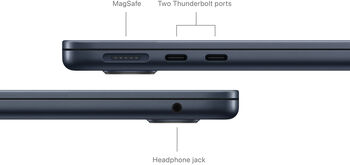 Apple MacBook Air M2 (2022) 13" 16/256 GB - Svört