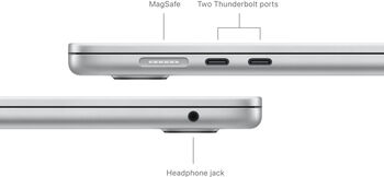 Apple MacBook Air M3 (2024) 15" 16/256GB - Silfur