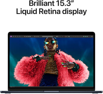 Apple MacBook Air M3 (2024) 15" 16/256GB - Svört