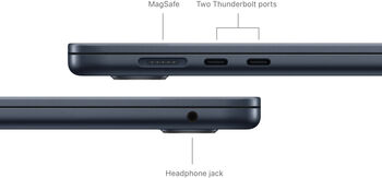Apple MacBook Air M3 (2024) 15" 16/256GB - Svört