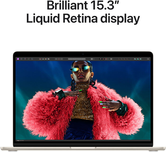 Apple MacBook Air M3 (2024) 15" 24/512GB - Hvít