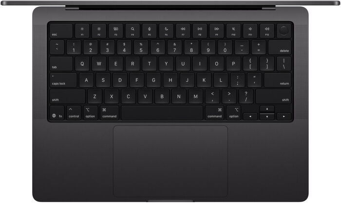 MacBook Pro 14" (2025) M5/16/512 fartölva - Svört