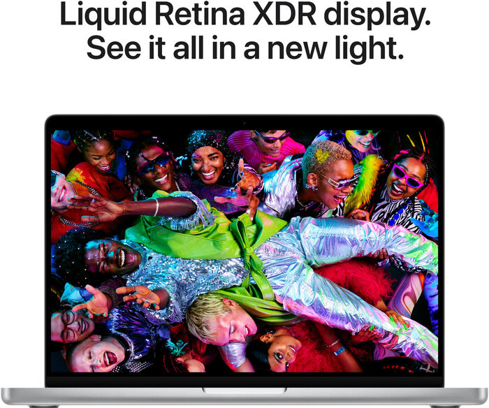 MacBook Pro 14" (2025) M5/16/512 fartölva - Silfur